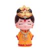 Chinese Emperor Chinese Emperor Empress Figurine Chinese Style Resin Queen Ornament  Girls