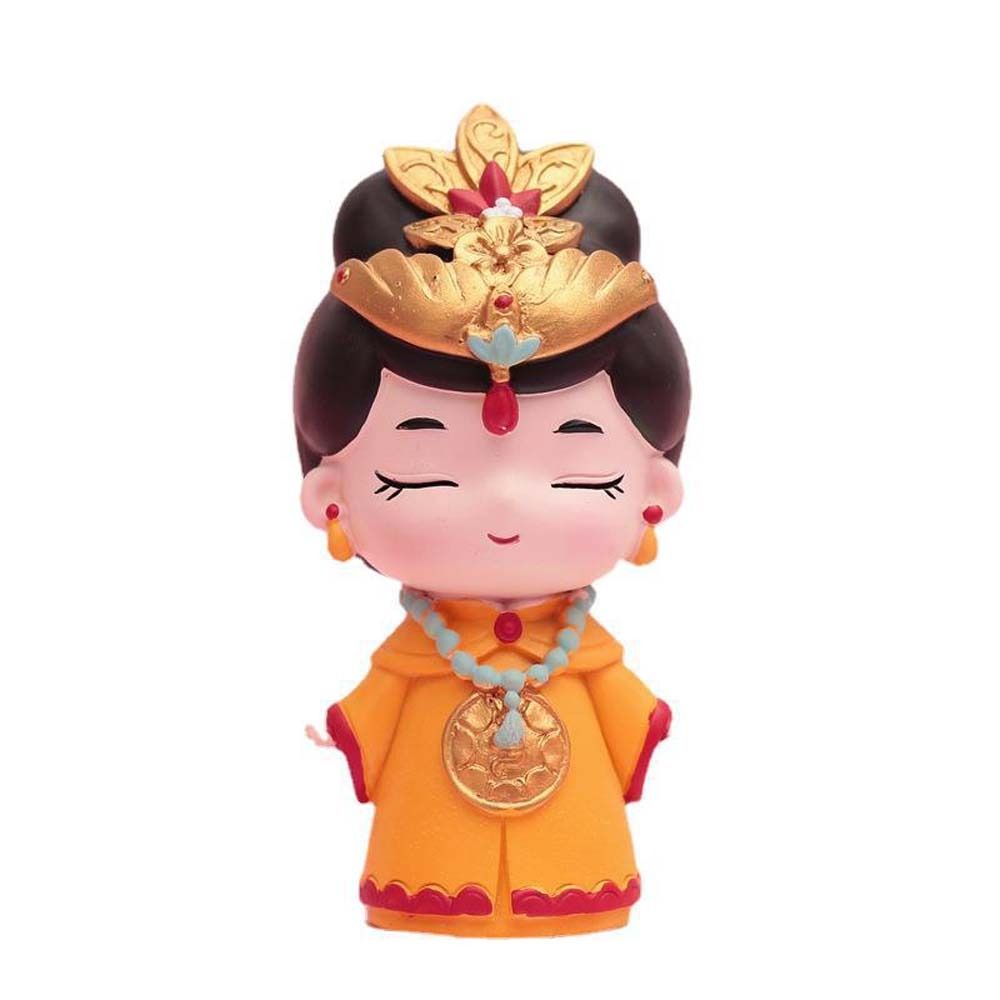 Chinese Emperor Chinese Emperor Empress Figurine Chinese Style Resin Queen Ornament  Girls