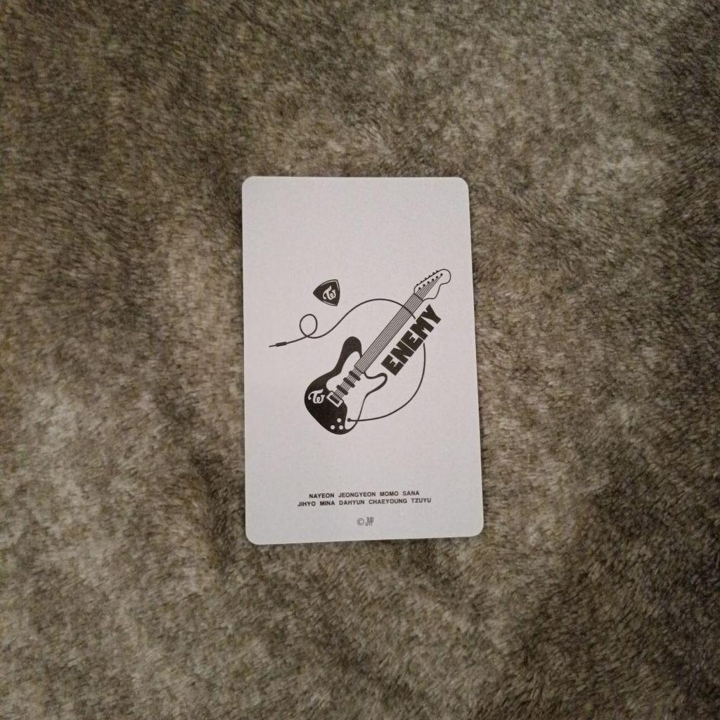 [USED] Dahyun Enemy 10,000 Yen Purchase Bonus Trading Card