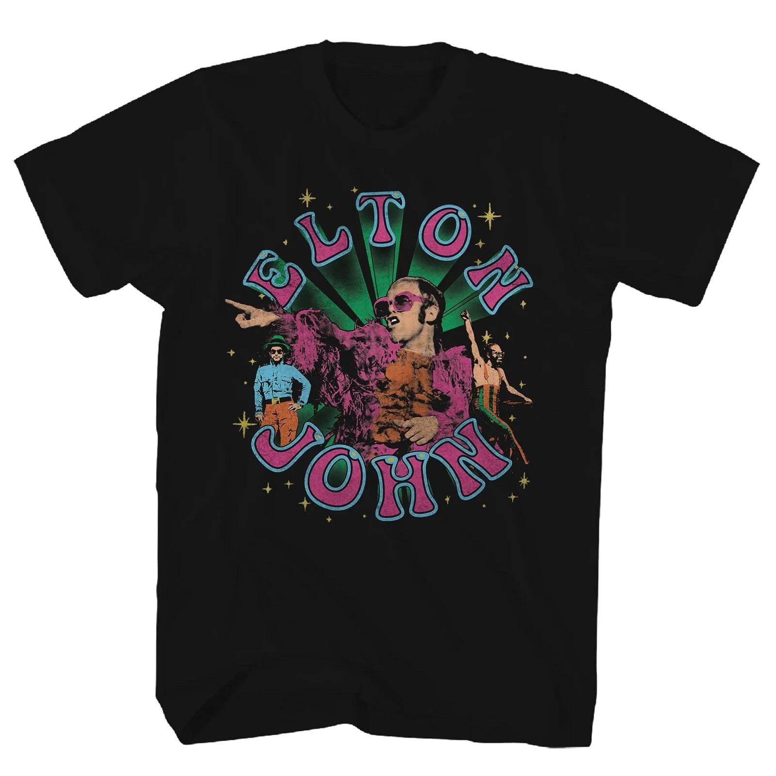 Elton John Images T-Shirt S-3XL NEW XXXL