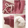 Autumn and Winter Casual Harem Pants Women Plus Velvet Thick Pants Student Pants