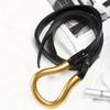 Pu Leather Decorative Buckle Belt Vintage Lady's Knotted Belt  Apparel Accessories