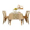 Pastoral Woven Jacquard Flower Fringed Tablecloth Rectangular Coffee Table Tablecloth Dining Table Cloth