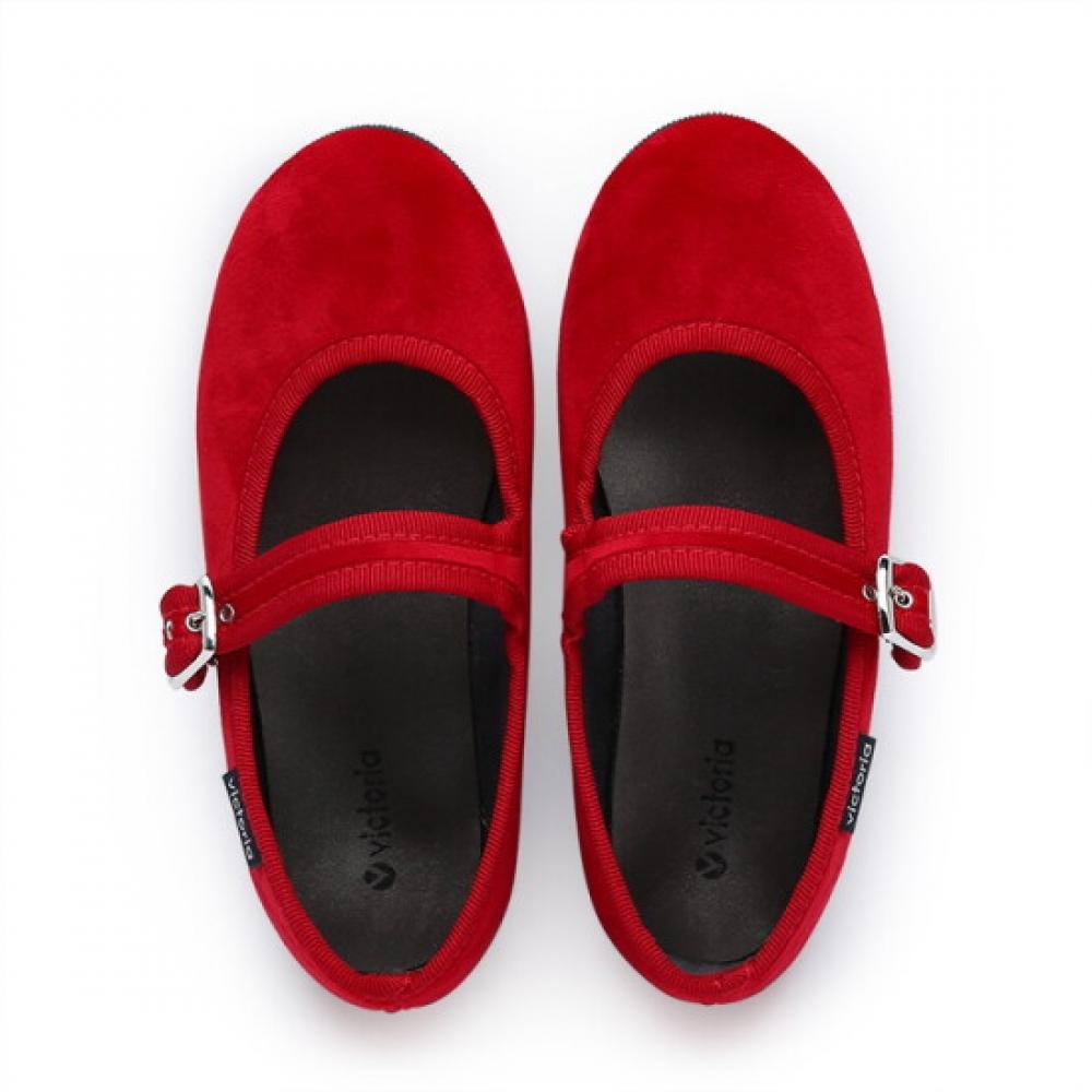 Victoria Shoes Victoria Junior Oda Mary Jane Red J104913 Rojo
