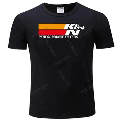 New K&N High Performance Air & Oil Filters Air Intakes T-Shirt Men Cotton Cool Harajuku Funny Tee Shirt Male Vintage Tee-shirt