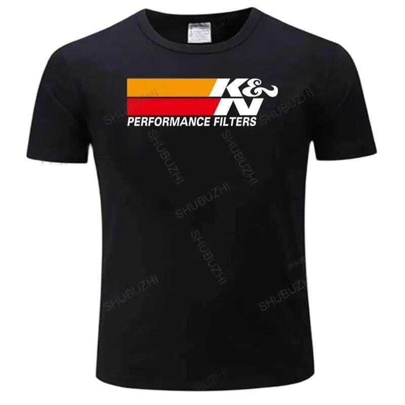 New K&N High Performance Air & Oil Filters Air Intakes T-Shirt Men Cotton Cool Harajuku Funny Tee Shirt Male Vintage Tee-shirt