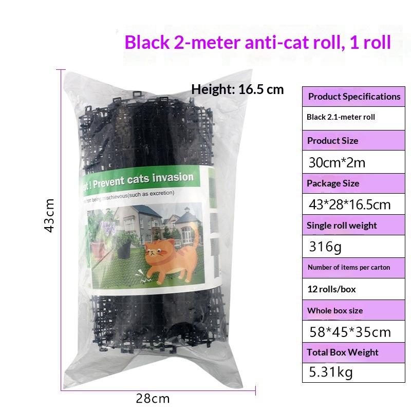 Dog Cat Scat Car Animal Deterrent Repellent Plastic Scarer Spike Tool Polypropylene Anti Cat Mat Household Garden Tools