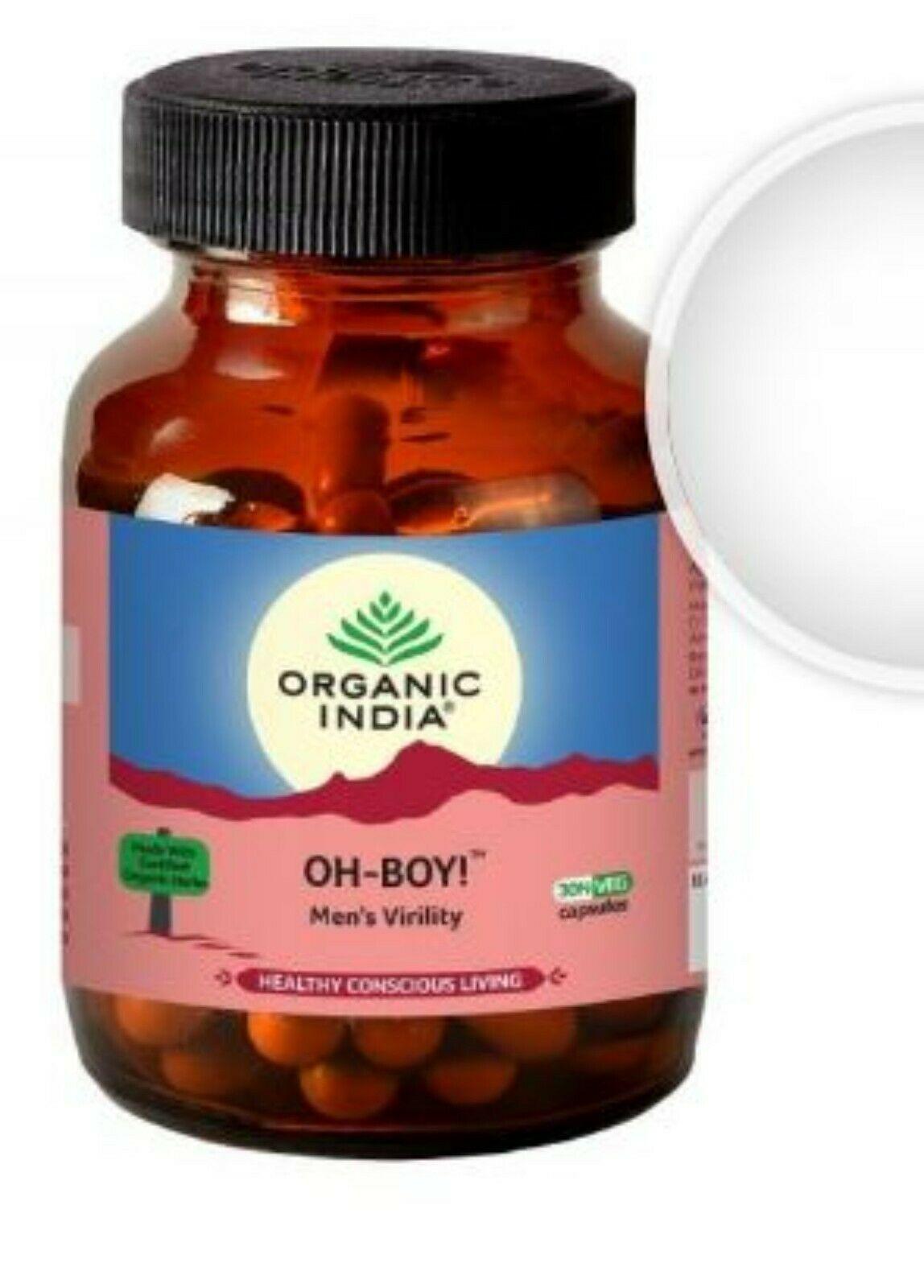 

УПАКОВКА ПО 2 капсули Organic India Oh-Boy Men’s Virility 30 капсул | БЕЗКОШТОВНА ДОСТАВКА