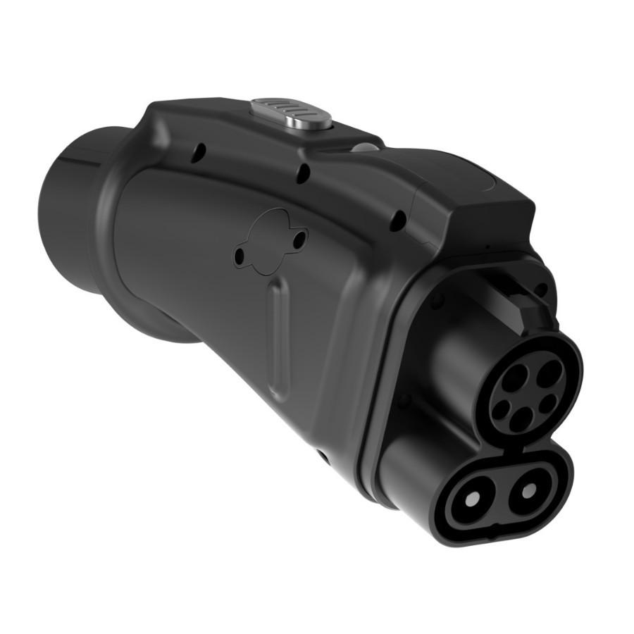 Fast Charging DC To AC Adapter 200A/250A: US To Japan CCS1 To CHAdeMO