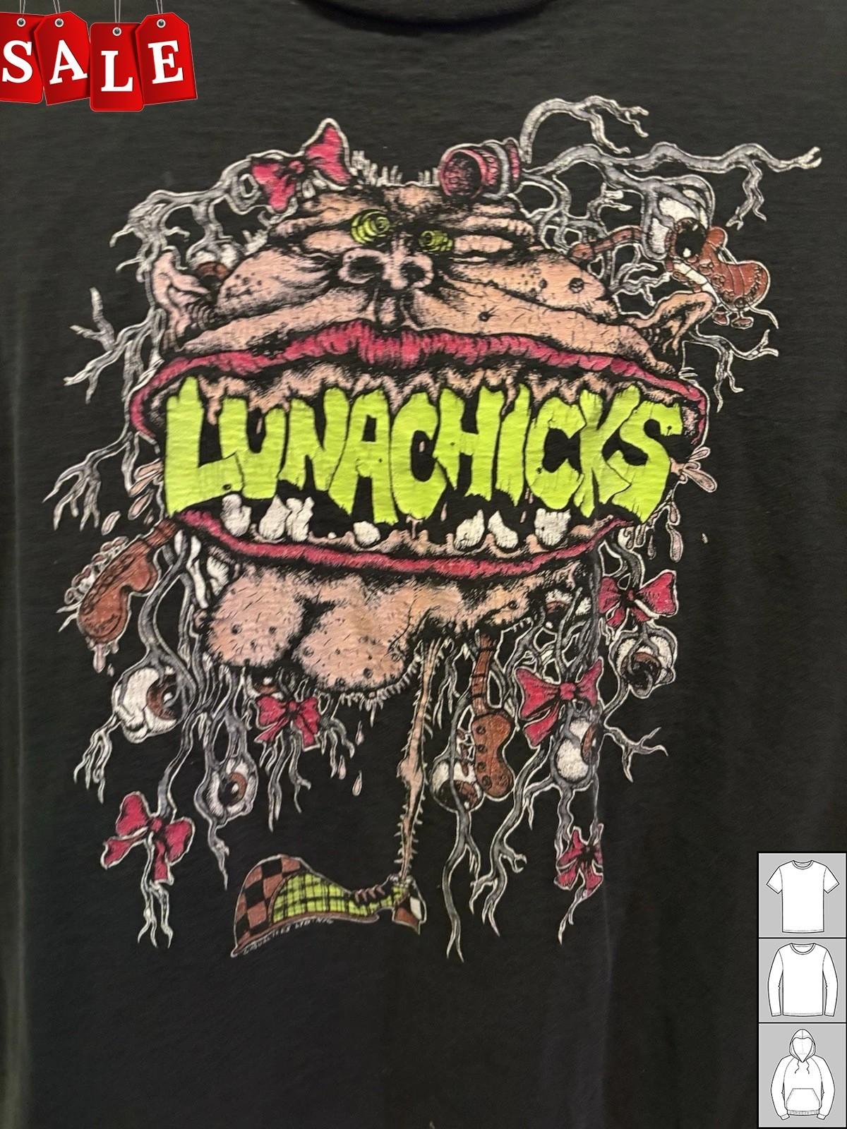 New Anvil Vintage Lunachicks Gift For Fans Unisex S-5XL Shirt NH722 L