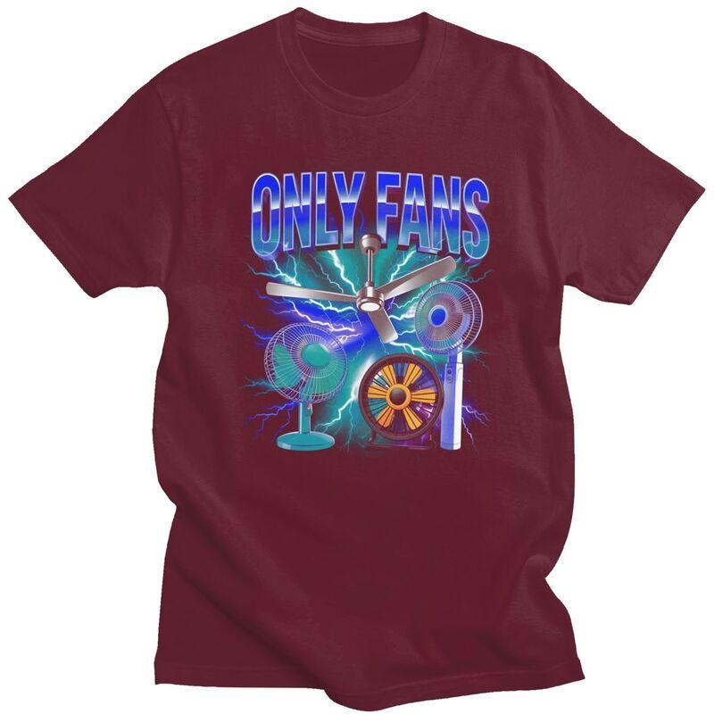 Male Only Fans Funny Meme T Shirt Round Neck Pure Cotton Short Sleeve Humor Sarcastic TShirt Novelty Summer Tyle Clothing