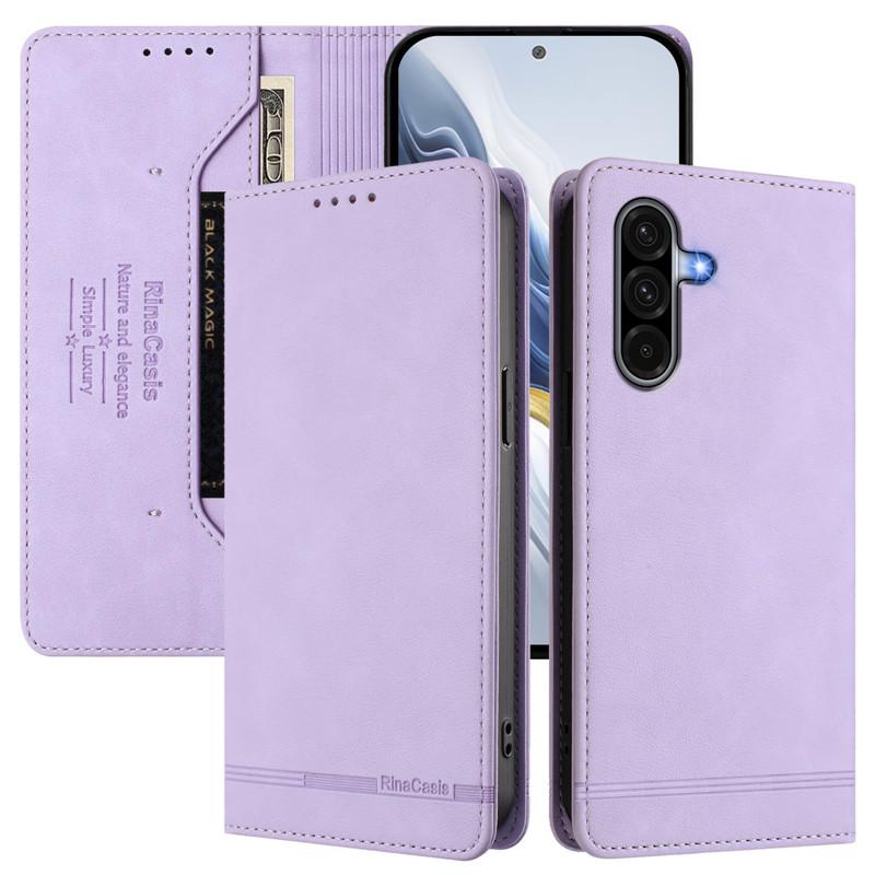 Leather Retro Anti-theft Wallet Flip Case For Samsung Galaxy A17 A07 A06 A16 4G A26 A56 A36 5G Phone Cover Magnetic Hasp Card