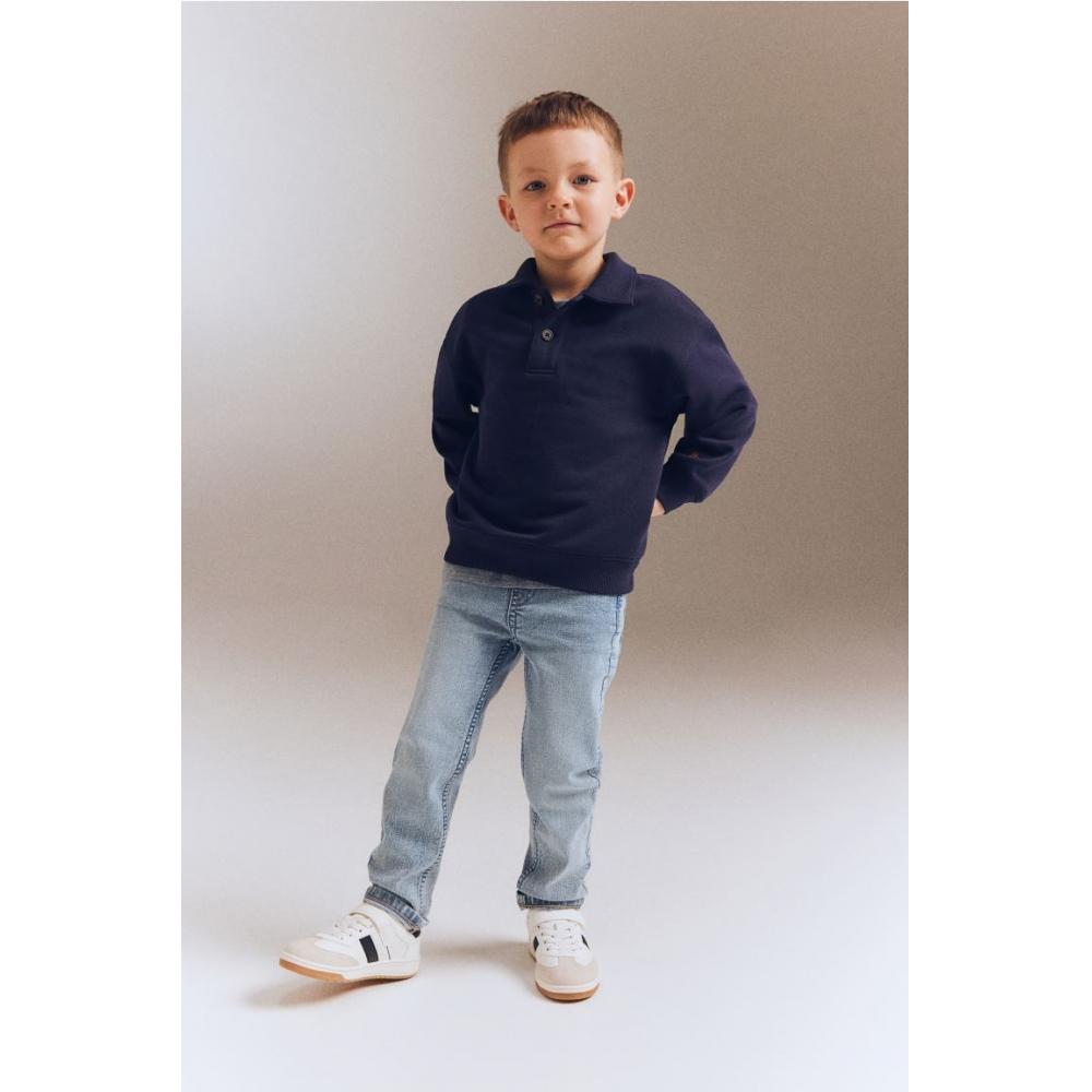 

Джинсы узкого кроя HM Superstretch Светло-синий деним