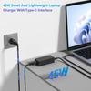45W Chromebook Charger USB C Laptop Charger Compatible with HP Chromebook Computer Type C Fast Power Adapter