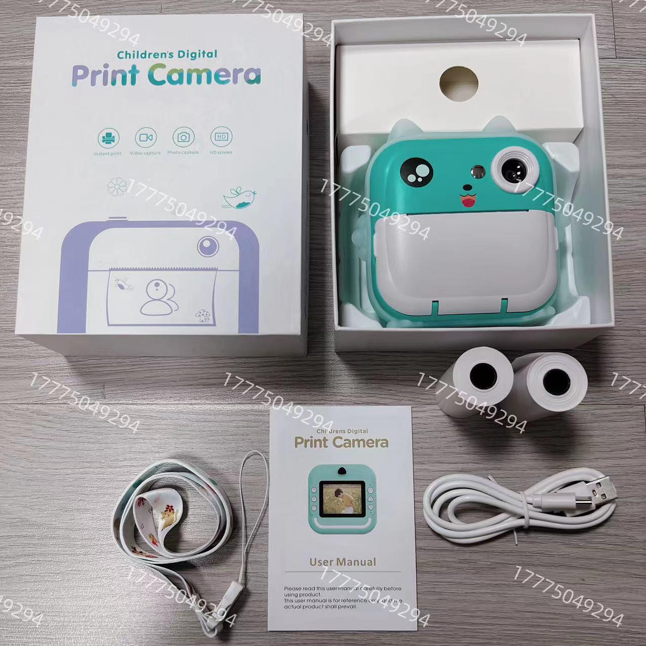 

Q5 Children s HD Cartoon Digital Instant Camera Toy