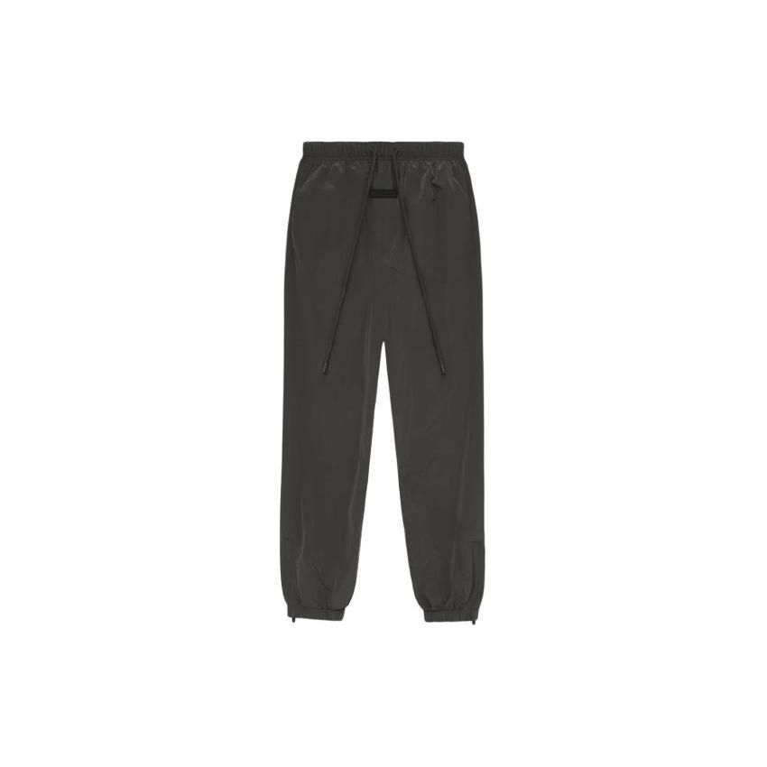 Fear of God Essentials Crinkle Nylon Track Pant Ink Men Bottoms Black 130SP244240F