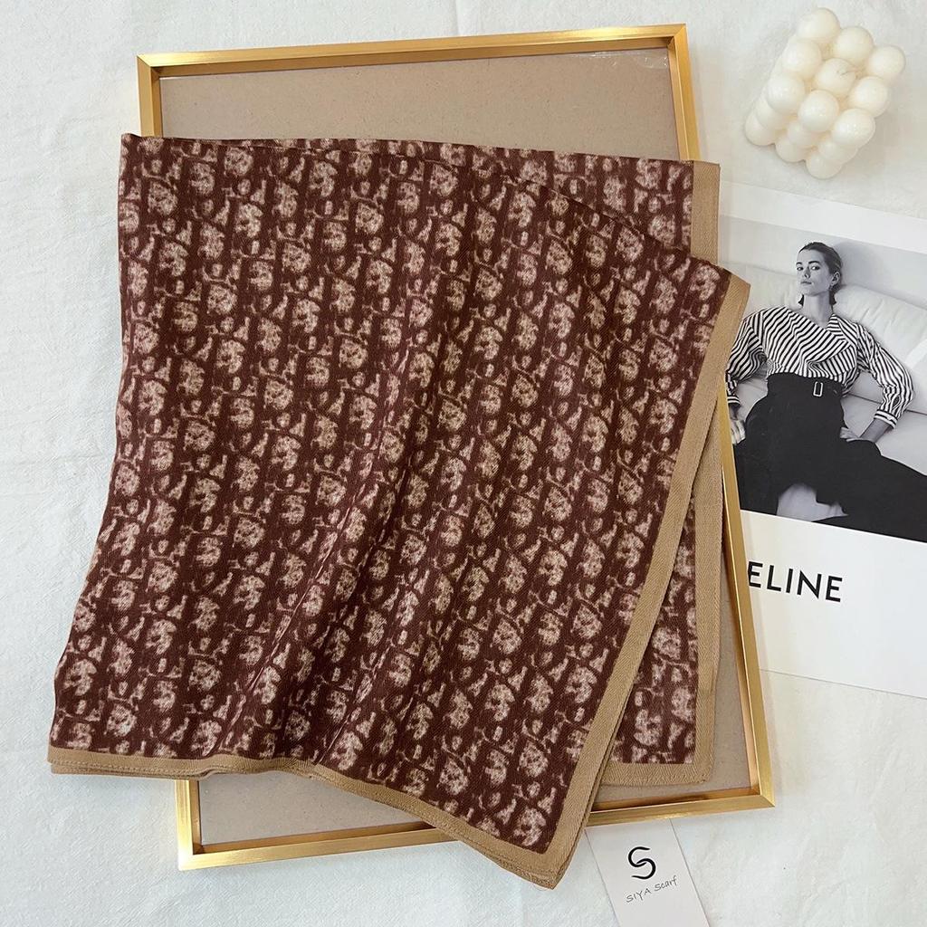 Korean Style Silk Square Scarf with Butterfly & Flower Print - Women's Fashion Accessory, Neck Tie, or Hair Scarf - Ideal Mother's Day Gift