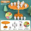Balance Tree Board Game Rabbit Board Balance Training Educational Toy Parent-Child Interaction Game for Kids 3 Home Family Night