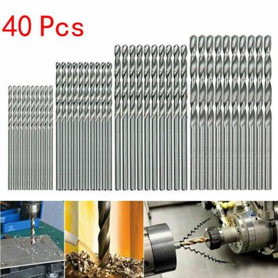 HSS Drill Bits Shank 0.5-2mm Mini Straight Equipment Tool Parts Supplies