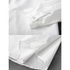 White Cotton Shirts Women Turn Down Collar Embroidered Long Sleeve Blouse Spring Autumn Loose Casual Tops Button Lapel Office Sweet Simple Clothing