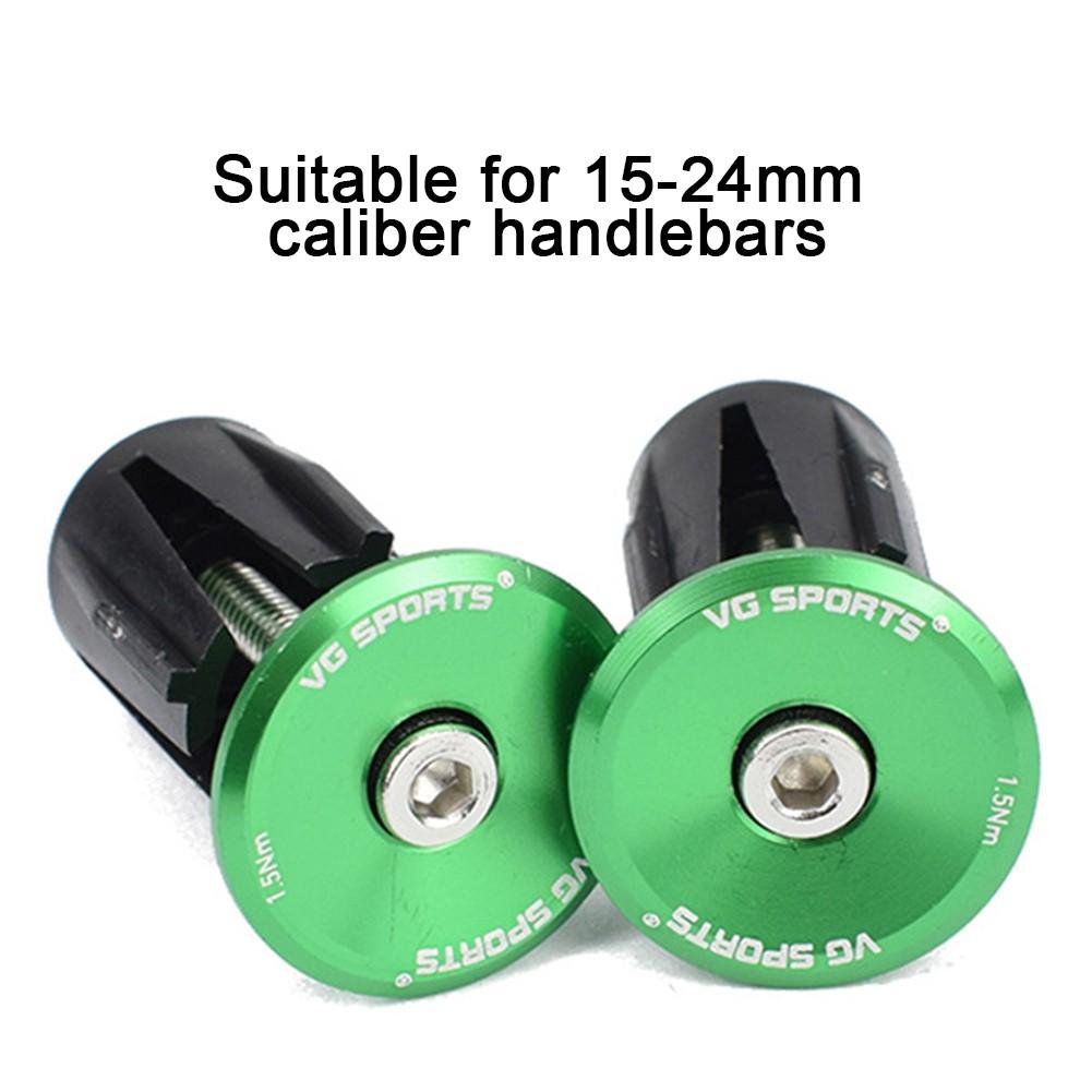 Ends Handlebar Cap Racing Cycling Handle Bar Plugs Road Bike Grip Useful