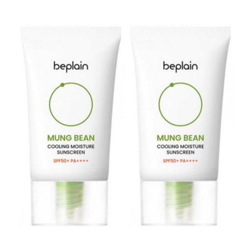 

beplain Mung Bean Cooling Water Sun Cream SPF50+ PA++++ 50ml × 2