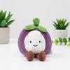 Cute Pineapple Dragon Fruit Plush Toys Lovely Lemon Peach Pitaya Pumpkin Stuffed Toy Soft Apple Persimmon Watermelon Carrot Doll