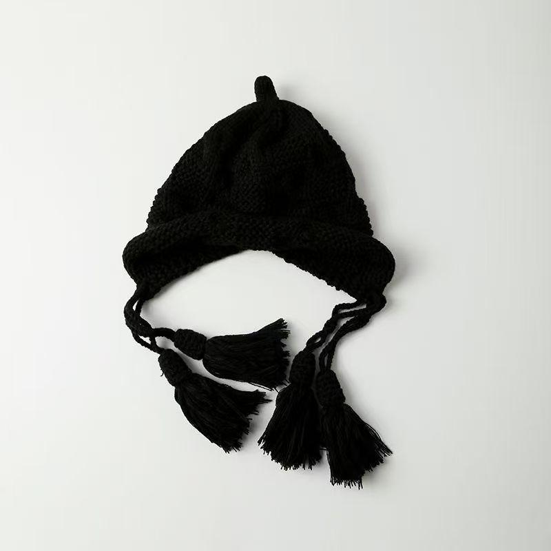 

Baizhao, autumn and winter new warm baby knitted hat baby wool hat fashionable versatile children s hat