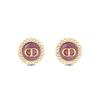 Stud Earrings Women's Pink/Gold E2231WOMGM_D23P