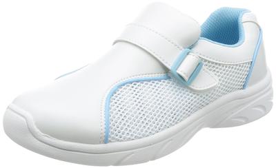 Sapatos de Enfermeira de Borracha 840 Azul cm 3E [Fuji Nurse] 22.5