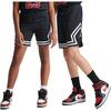 Jordan Kids  Loose Fit White Trim Shorts Kids shorts Black 95B136-023