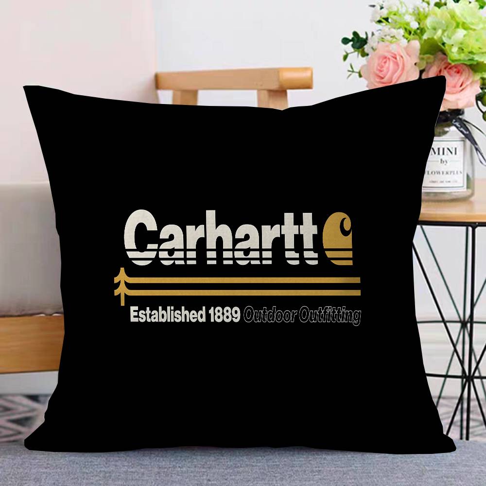 C-Carharttes Pillow Cushion Cover Pillowcase Living Room Sofa Home Decor Customized