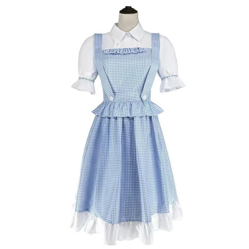 The Fifth Personality Little Girl Interpretation Star Dorothy Clothing Suspender Skirt Plaid Dress
