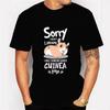 Men T-shirt Sorry I Wasn't Listening I Was Thinking About Guinea Pigs Kawaii T Shirt Men Women Tshirt Graphic Male Classic Tees