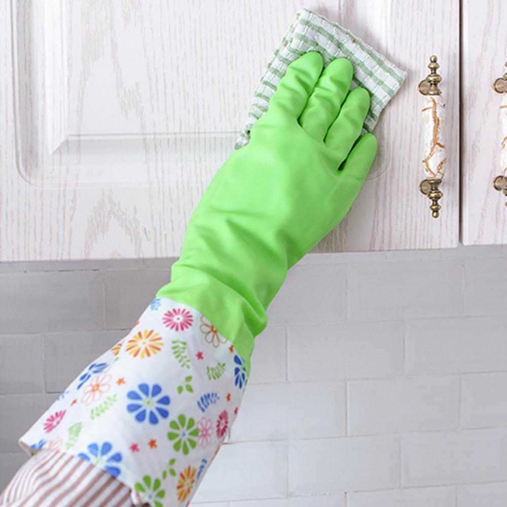 Buy Extended Waterproof Gloves Washing Cleaning Long Household Kitchen