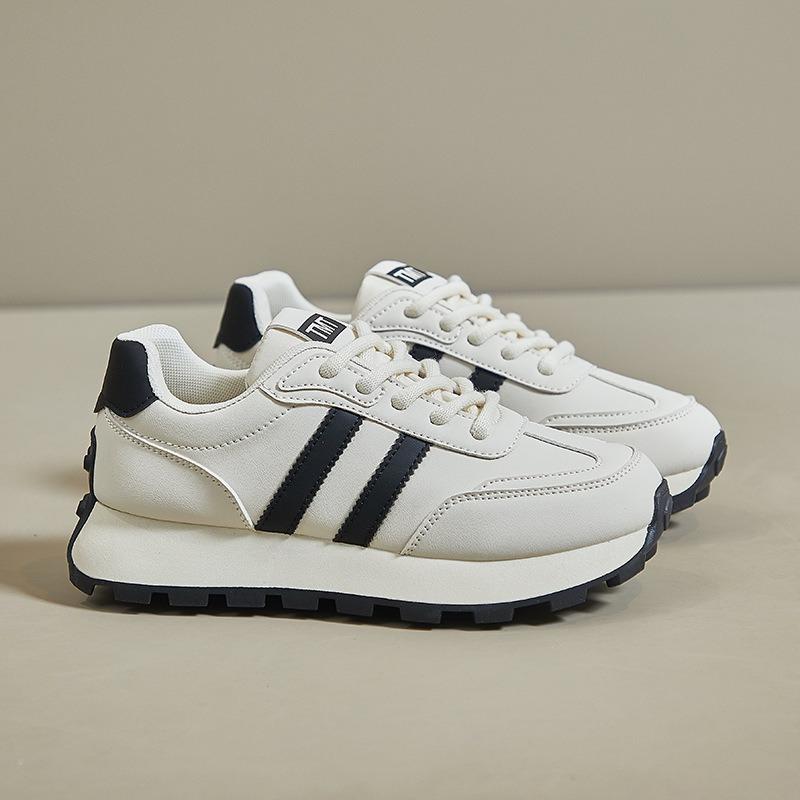 Shoes Woman 2025 Fashion All-match Casual Sneakers Trend Brand Women Lace-up Platform Walking Shoes Student Board Shoes De Mujer