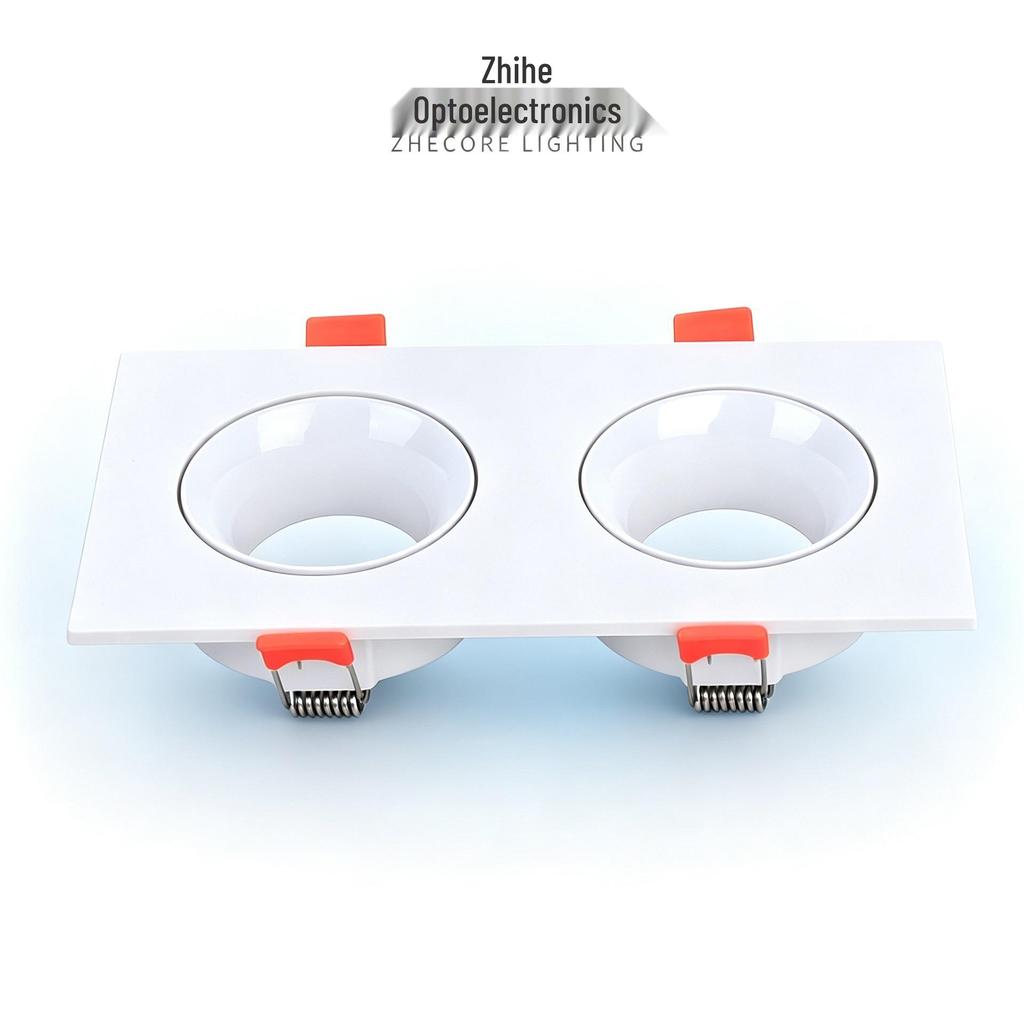 Square Round Recessed GU10/MR16 LED Spotlight Bracket