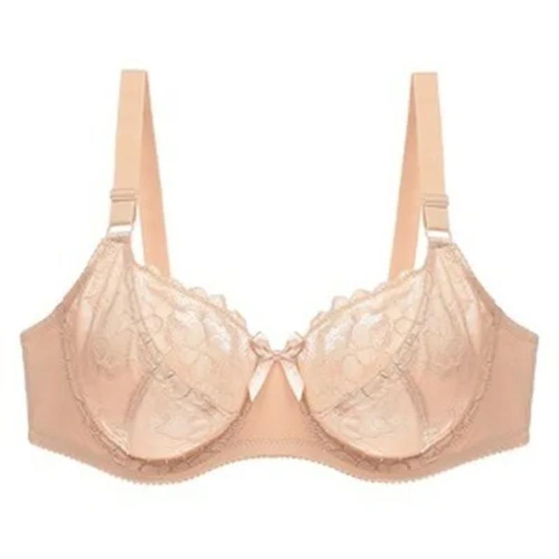 

Увеличить чашку стальное кольцо тонкий разрез пухлый сексуальный бюстгальтер кружево анти провисание женское нижнее белье большого размера 36/80 бежевый