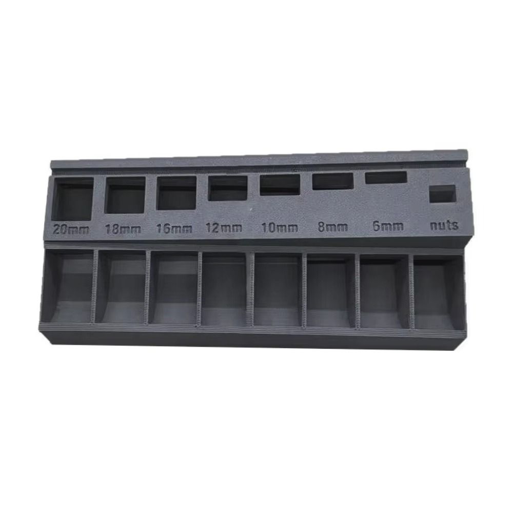 Multiple Compartment M3 Bolt Sorter PLA Screw Length Sorter Hardware Organization