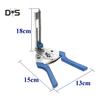 DYS TOOL SHOP Ringzange oder 600 Stück M-Clips Heftklammern Anti-Rutsch-Griff Metall-Handwerkzeug