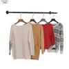 Wall-mounted & Side-mounted Drying Rod for Bedroom Wardrobe and Balcony - Fixed Top-Mounted Clothes Rack, Free Shipping