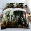3D Print L-Lord Of Rings H-Hobbit Bedding Set Duvet Cover Bed Set Quilt Cover Pillowcase Comforter King Queen Size Boys Adult