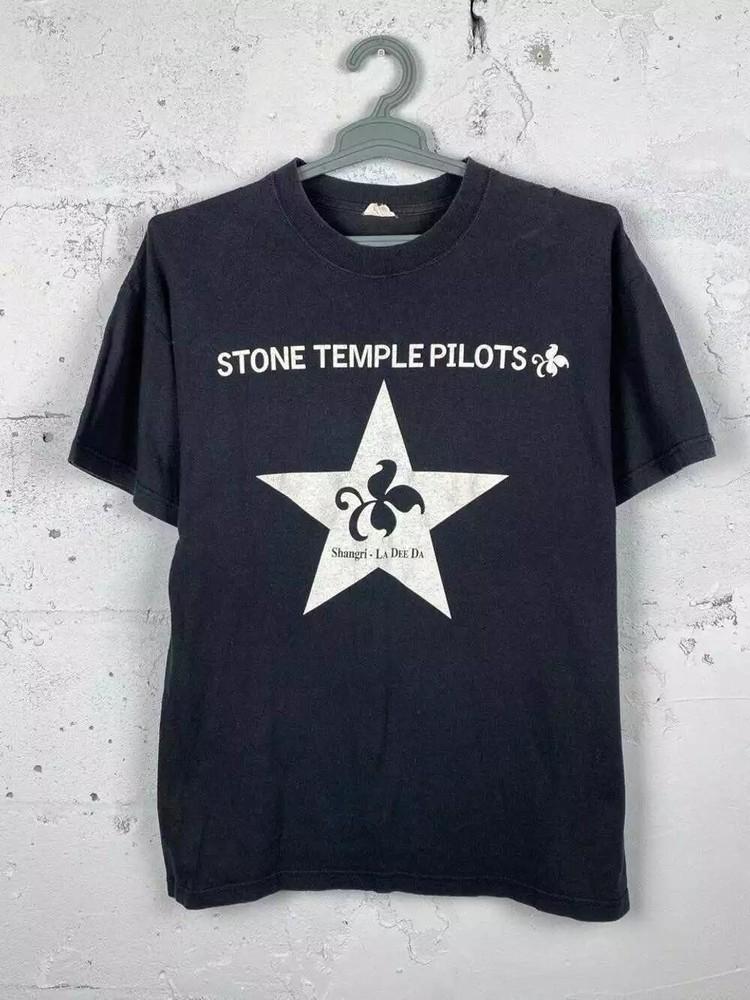 

Vintage 90#039s Stone Temple Pilots Black Short Sleeve Unisex Tshirt Reprint S5XL Unisex T-Shirt XXL