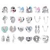 New In Spring Copper Charms Baby Bottle Stroller Bead Fit Original Pandent Bracelet Trinket For Diy Jewelry Gifts