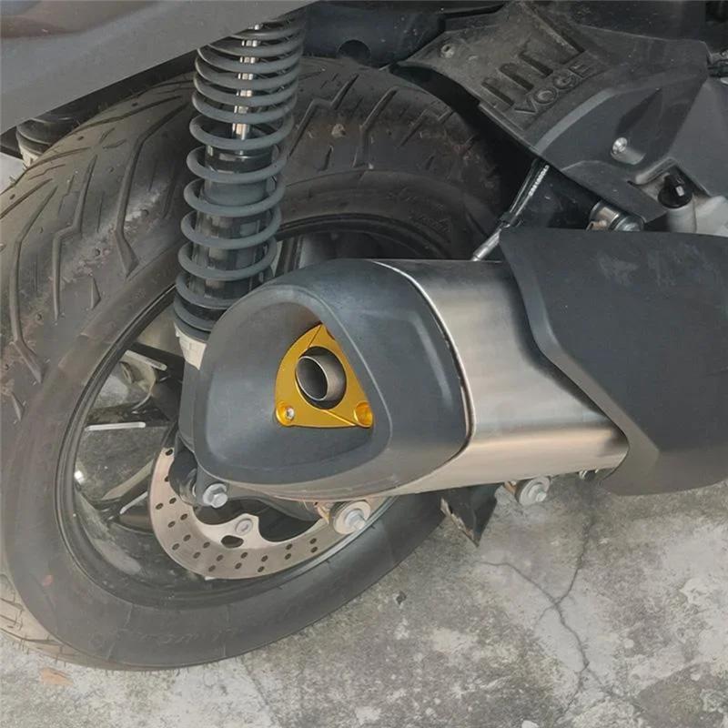 Ac29-Accessorie Motorcycle Exhaust Pipe End Decorative Protective Cover For Voge SR4MAX SR4 MAX -2025