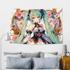 Hatsune Miku Cutecore Tapestry Wall Hanging Blanket Tapestry Home Decor Items Wall Decorations