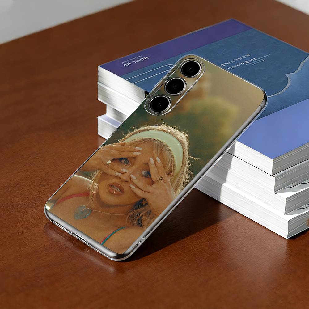 Sabrina Carpenter-C Short Sweet Phone Case For SamsungA10,12,20,21S,30,31,40,50,51,52,70,71 Transparent Cover