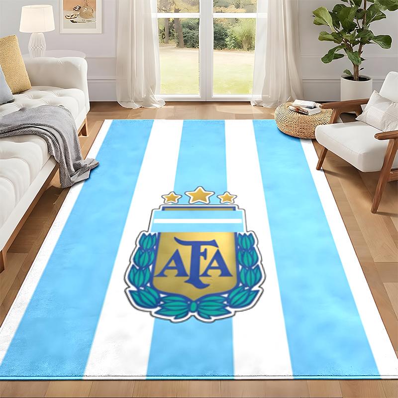 Argentina national team Carpet Door Mat for Living Room or Bedroom Protective Mat Under Chair Office Decoration Christmas Gift Birthday Present