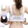 Plus Size Women Shockproof Breathable Wireless Push-up Vest Bra Sport Underwear