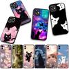 Cover for Huawei P30 P20 P10 Mate 10 20 Pro Lite Y9A Y8S P Smart Y7 Y9 Prime Y6 Casing Phone Case Cartoon Kitten Cat Meow